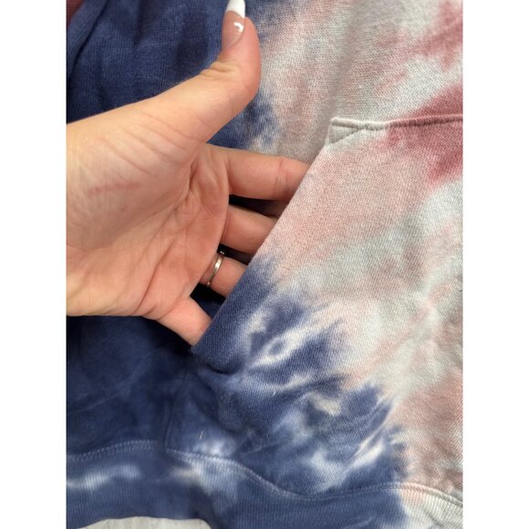 Old Navy Womens Hoodie 3X Plus Tie-Dye Pink/Green/Blue Boho Hippie Retro Beachy - Picture 3 of 10